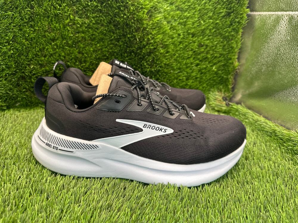 Brooks Ariel GTS 26 1204442E090 Athletic Sneaker Womens 8 Black Knit Gym Running